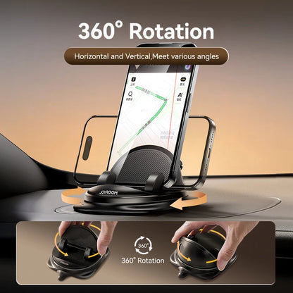 Dashboard Car Phone Holder Universal 360° Rotation Silicone Phone Mount One-Handed Operation Phone Holder for Car Use