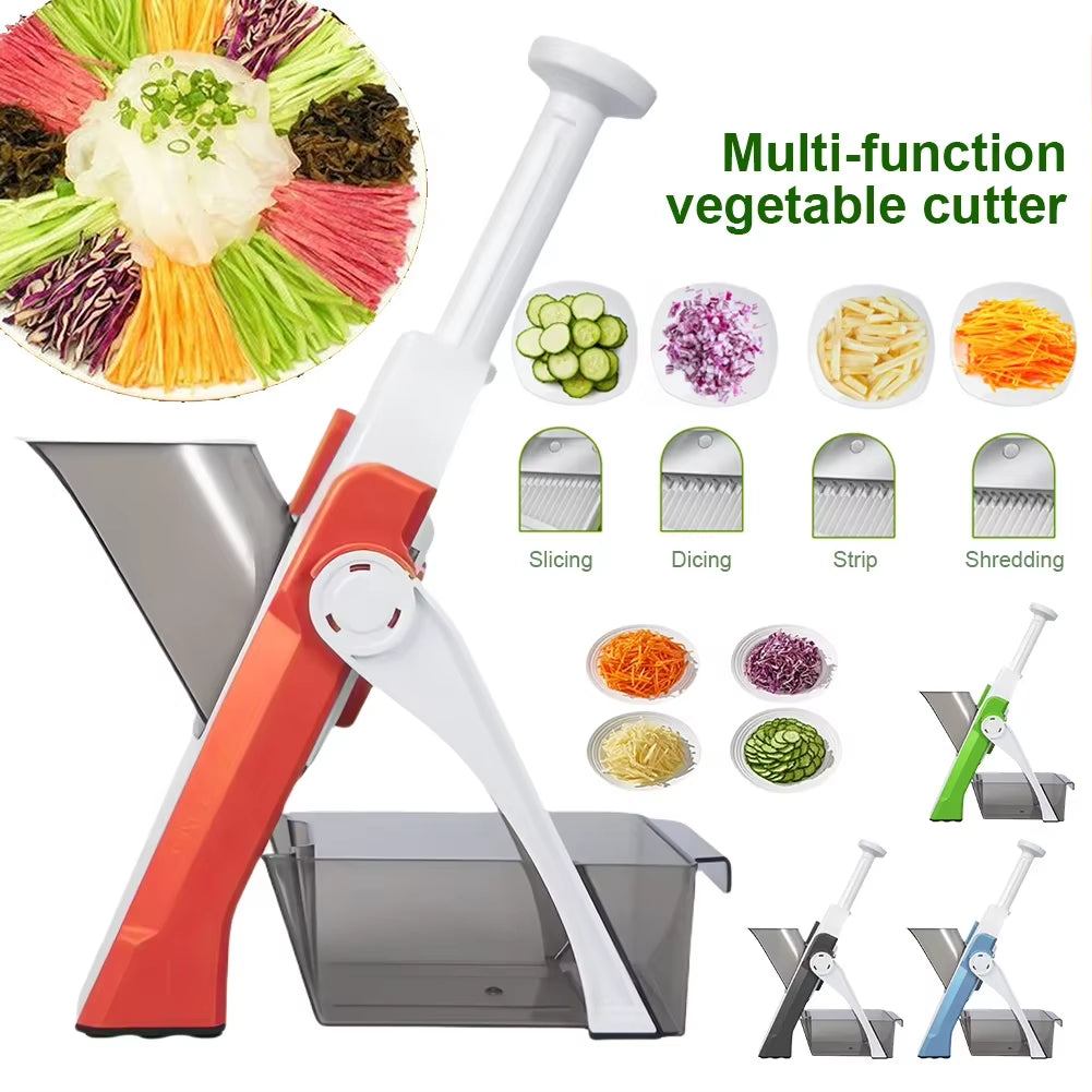 Vegetable Chopper High Quality Labor Saving Potato French Fries Graters Multifunctional Slicer Vegetable Cutter Kitchen Gadget