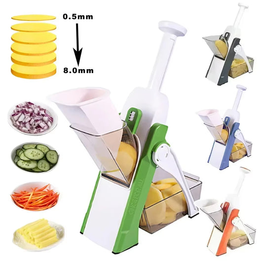 Vegetable Chopper High Quality Labor Saving Potato French Fries Graters Multifunctional Slicer Vegetable Cutter Kitchen Gadget